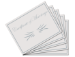 Premium Certificate of Marriage 5 Pack