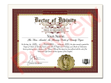 Honorary Divinity Degree