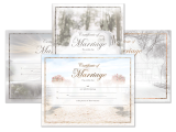 Modern Marriage Certificate