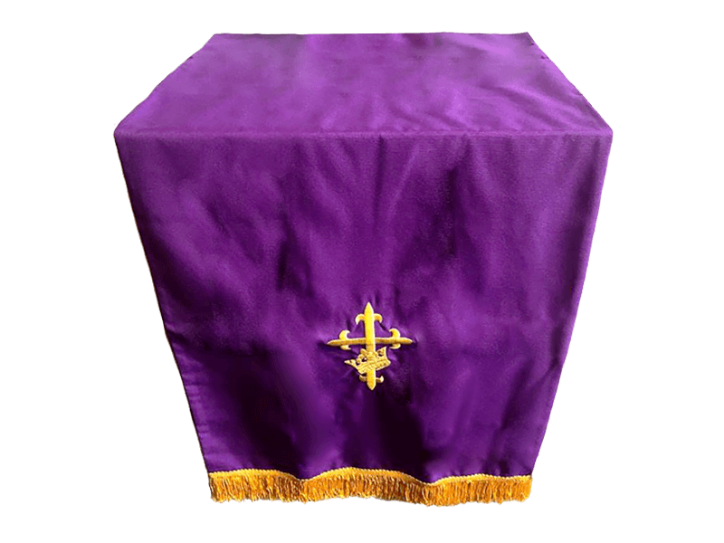 Reversible Pulpit Scarf purple