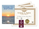 Ministers are often asked to perform baptisms, sacred ceremonies in some traditions. This package includes everything a minister needs to solemnize a baptism.