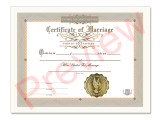 Certificate of Marriage