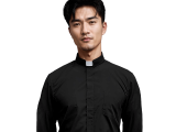 Long Sleeve Clergy Shirt Mona