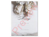 Marriage Certificate - White Rose