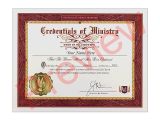 Ordination Credential