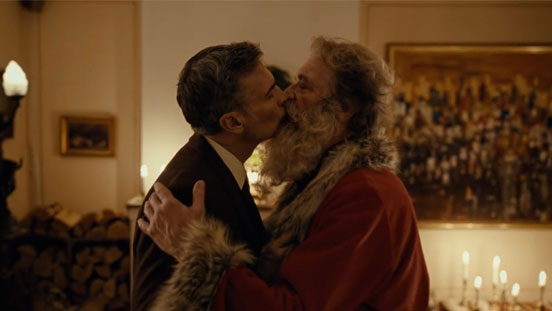 You'll Never Guess Who We Saw Kissing Santa Claus
