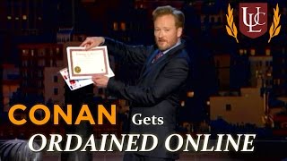Conan Gets Ordained