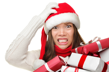 Christmas shopper female shopper, holiday, ULC