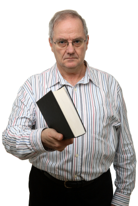 Old Conservative Christian Male minister