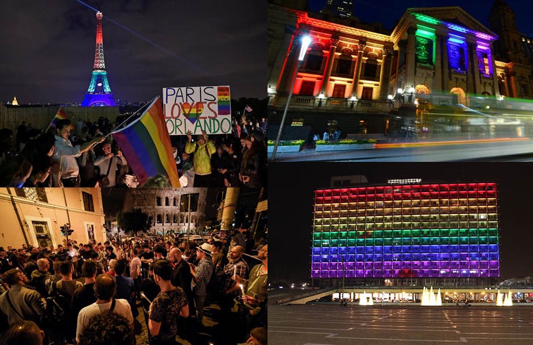 Reactions around the world the to Orlando shooting