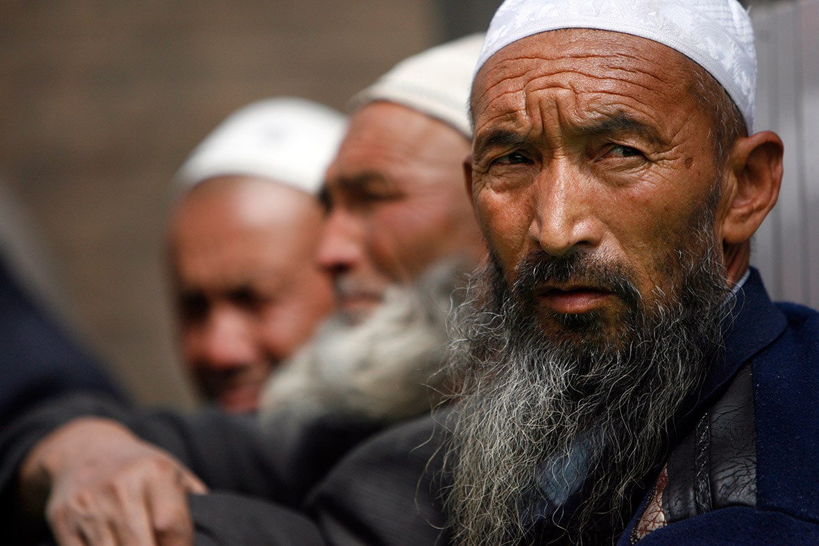 An Uyghur man in China