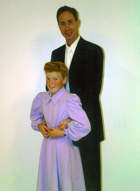 Warren Jeffs with a child bride
