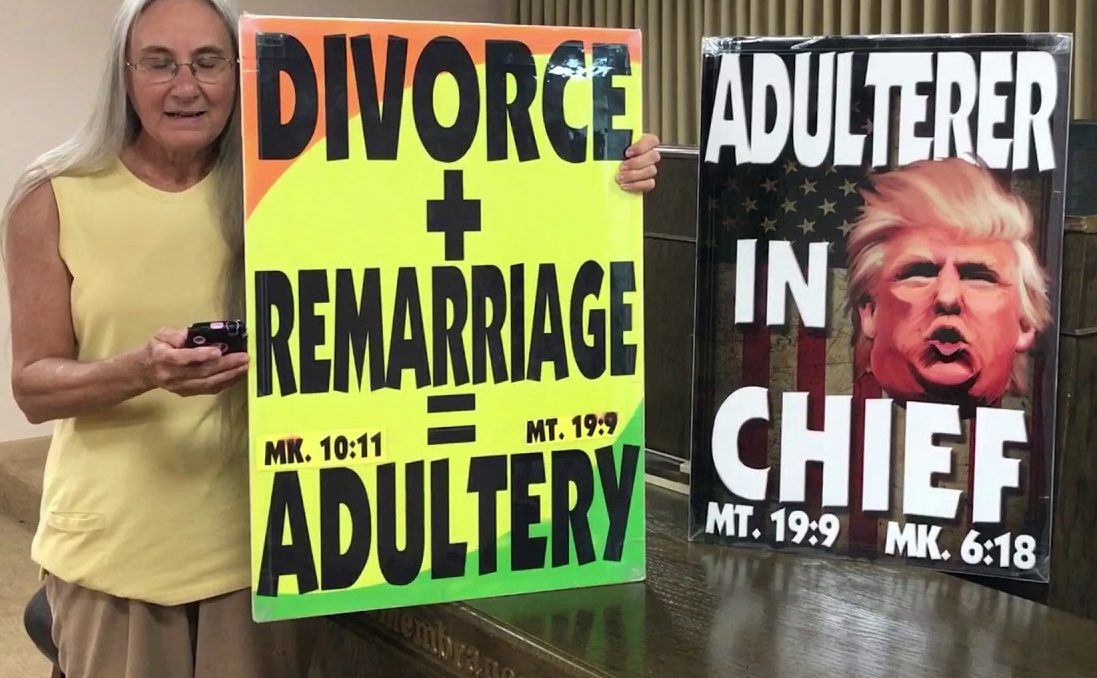 New Westboro baptist church signs