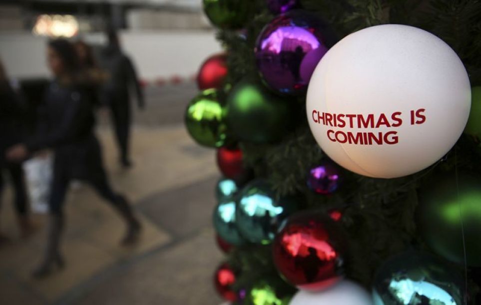 Christmas is coming decoration